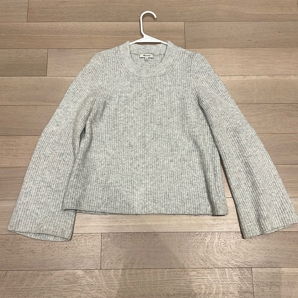 Madewell bell sleeve sweater